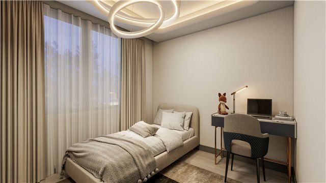 Çocuk odası — Cumhuriyet Mahallesi projesi